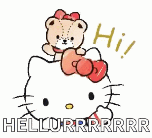 Hello Kitty Hi GIF - Hello Kitty Hi Wave GIFs