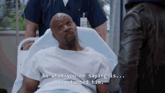 Terry Crews Stab GIF - Terry Crews Stab I Stabbed Her GIFs