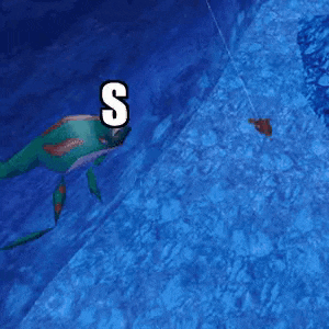 a computer generated image of a dolphin with the words shit written above it