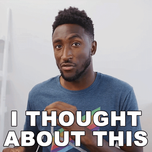 I Thought About This A Lot Marques Brownlee GIF - I Thought About This A Lot Marques Brownlee I Gave This A Lot Of Thinking GIFs