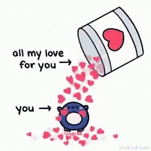 All My Love For You Hearts GIF - All My Love For You Hearts GIFs