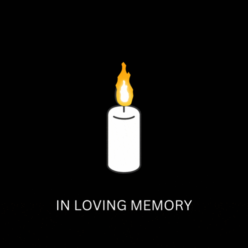 In Loving Memory Candle GIF