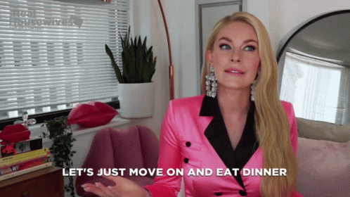 Leah Rhony Move On Real Housewives GIF - Leah Rhony Move On Move On Real Housewives GIFs