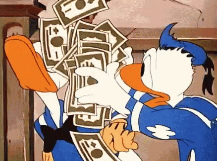 Donald Duck Money GIF - Donald Duck Money GIFs