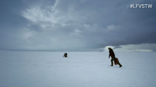 Lonely Walk Snow GIF - Lonely Walk Snow Cold GIFs