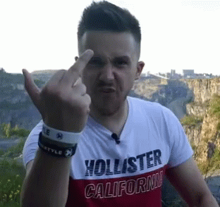 Fackstyle Middle Finger GIF - Fackstyle Middle Finger Angry GIFs