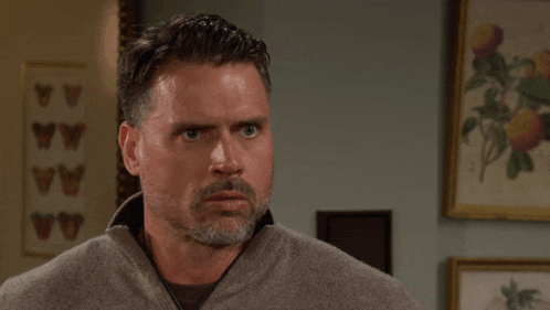 The Young And The Restless Nick Newman GIF - The Young And The Restless Nick Newman Uh Oh GIFs