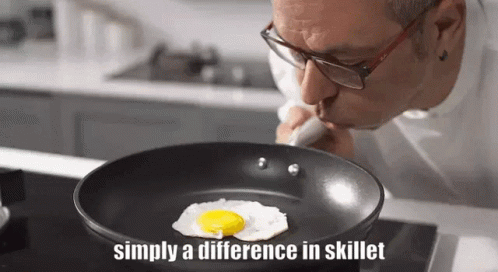 Simply A Difference In Skillet Skillet Egg Skillissue GIF - Simply A Difference In Skillet Difference In Skillet Skillet Egg Skillissue GIFs