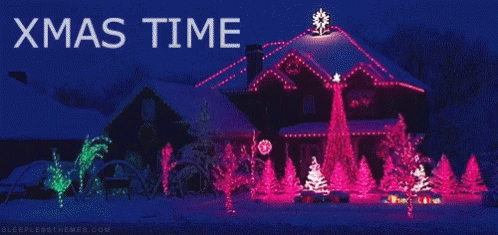 Xmas Time Christmas GIF - Xmas Time Christmas Lights GIFs