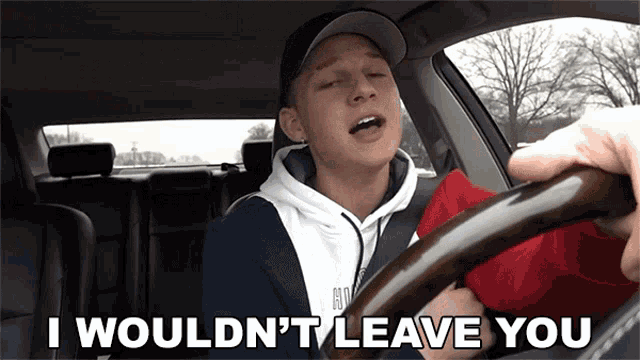 I Wouldnt Leave You Conner Bobay GIF - I Wouldnt Leave You Conner Bobay Not Gonna Leave You GIFs