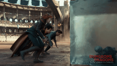Beast Attack Dungeons And Dragons Honor Among Thieves GIF - Beast Attack Dungeons And Dragons Honor Among Thieves Displacer Beast GIFs