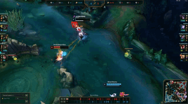 a screenshot of a video game with the number 6 on the top left corner