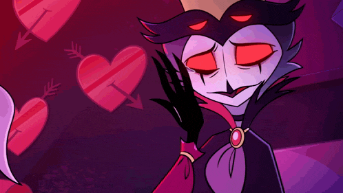 a cartoon character with a crown on says thank