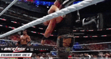 a wrestling match is streaming on sunday june 14