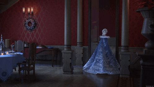 Olaf'S Frozen Adventure Elsa GIF - Olaf'S Frozen Adventure Elsa Disappointed On Herself GIFs