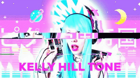 Kelly Hill Tone Vaporwave GIF - Kelly Hill Tone Vaporwave Kawaii GIFs