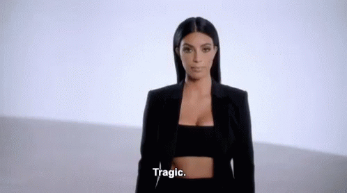 Kim Kardashian Tragic GIF - Kim Kardashian Tragic Sympathy GIFs