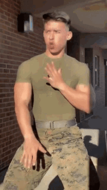 Sexy Soldier Ay Rico Rico Dance GIF - Sexy Soldier Ay Rico Rico Dance Tiktok GIFs
