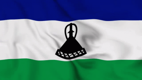 Lesotho Flag Gif GIF - Lesotho Flag Gif Africa GIFs