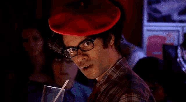Richard Ayoade Just Finished My Milk GIF