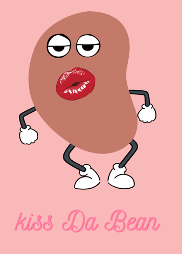 Kiss Da Bean Kiss The Bean GIF - Kiss Da Bean Kiss The Bean Kiss Bean GIFs