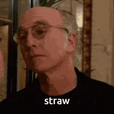 Straw Larry David GIF - Straw Larry David GIFs