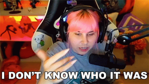 I Dont Know Who It Was Thehaleybaby GIF - I Dont Know Who It Was Thehaleybaby I Dont Know His Name GIFs