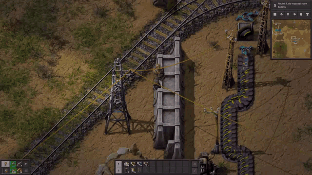 a screenshot of a video game shows a map of a desert area