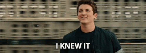 I Knew It Peter GIF - I Knew It Peter Miles Teller GIFs