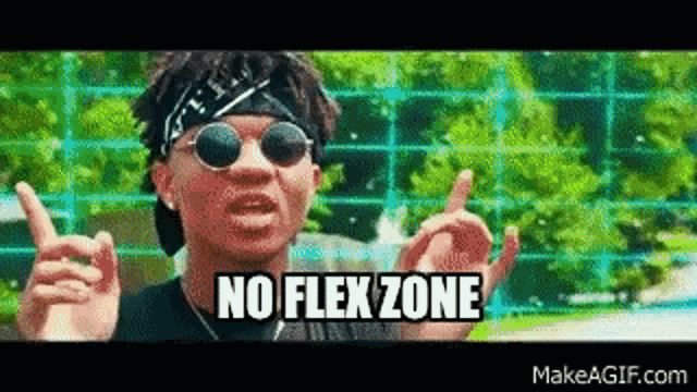 No Flex GIF - No Flex Zone GIFs
