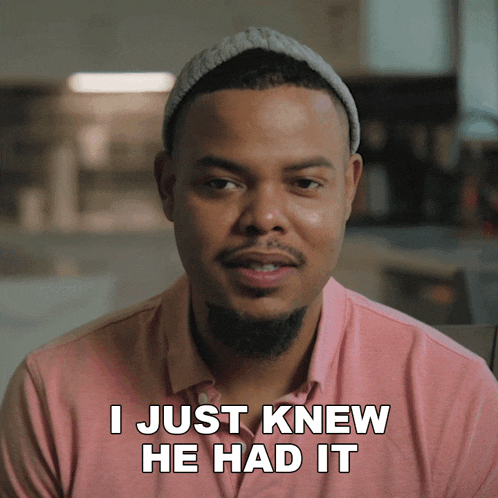 I Just Knew He Had It Jay Mccrary GIF - I Just Knew He Had It Jay Mccrary Future Superstars GIFs