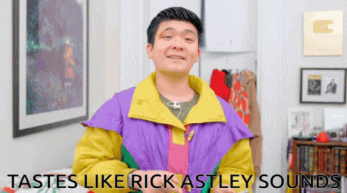 Steven He Tastes Like Rick Astley Sounds GIF - Steven He Tastes Like Rick Astley Sounds GIFs
