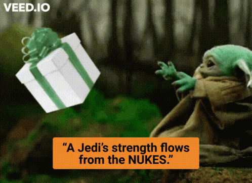 Yoda Gets Nukez GIF - Yoda Gets Nukez GIFs