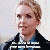 Supernatural Mind Your Own Business GIF - Supernatural Mind Your Own Business Donna Hanscum GIFs
