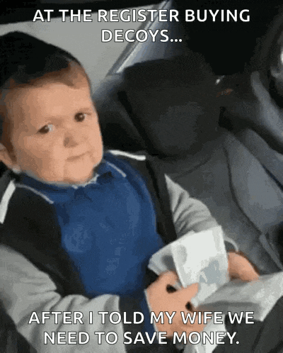 a baby is sitting in the back seat of a car holding a bunch of money