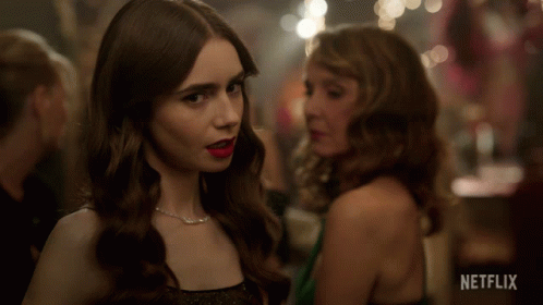 Roll Eyes Emily Cooper GIF - Roll Eyes Emily Cooper Lily Collins GIFs