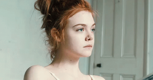 Elle Fanning Red Hair GIF - Pasty Pale Pasty Girl GIFs