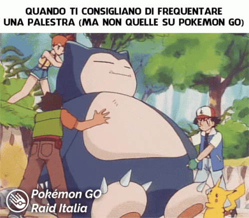 Raid Italia Pokemon Go Raid Italia GIF - Raid Italia Pokemon Go Raid Italia Snorlax GIFs