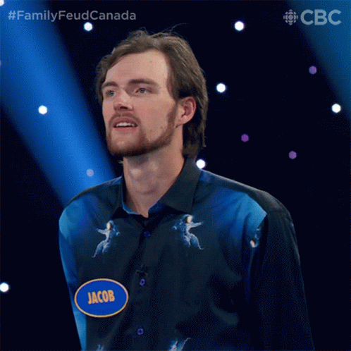 Thinking Family Feud Canada GIF - Thinking Family Feud Canada Contemplating GIFs
