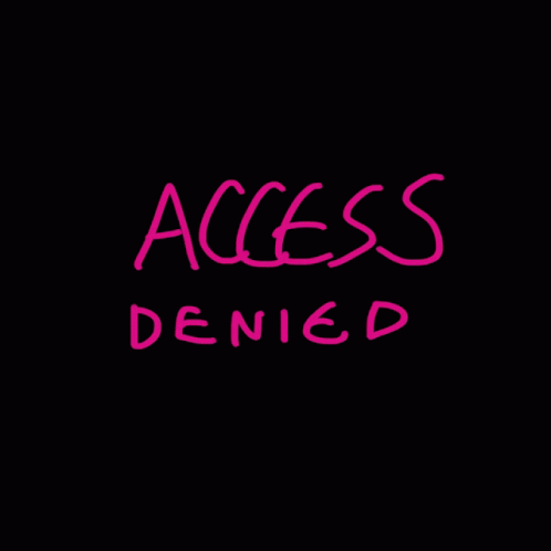 Access Denied Solemn GIF - Access Denied Solemn No Access GIFs