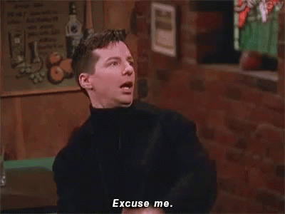 Jack Excuse Me Rudeness GIF - Jack Excuse Me Rudeness Willand Grace GIFs