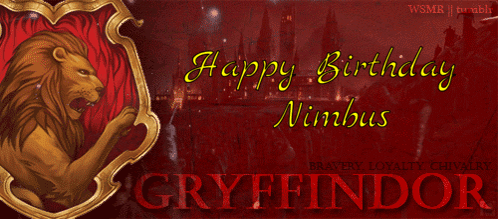 Happy Birthday Happy Birthday Gryffondor GIF - Happy Birthday Happy Birthday Gryffondor Gryffondor GIFs