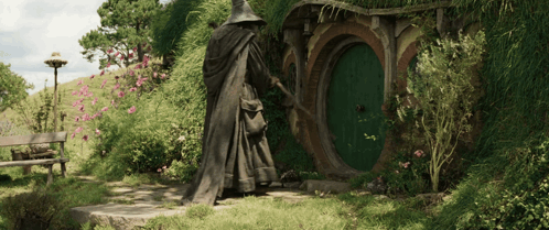 Gandalf Knock Knock GIF - Gandalf Knock Knock Lord Of The Rings GIFs