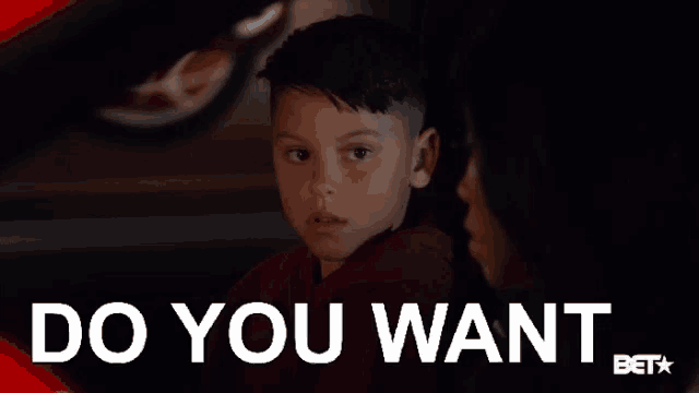 a young boy is sitting next to a woman with the words " to dump me " behind him