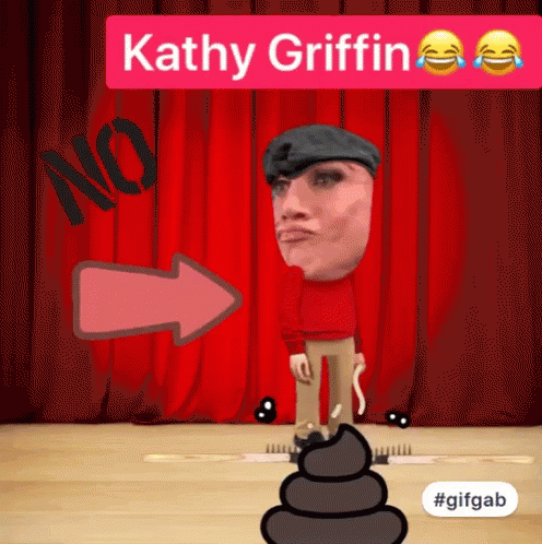 Kathy Griffin Nope GIF