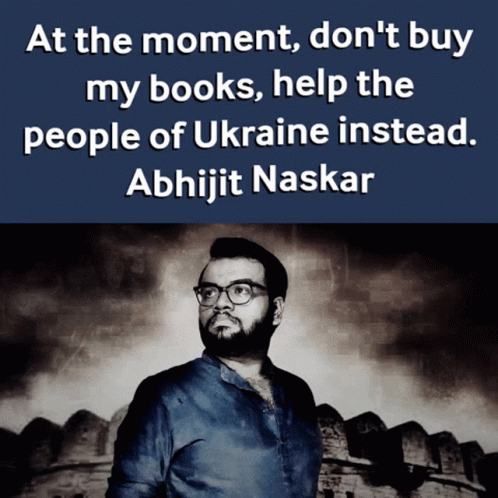 Abhijit Naskar Naskar GIF - Abhijit Naskar Naskar Help Ukraine GIFs