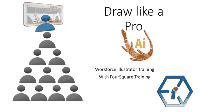a poster that says draw like a pro