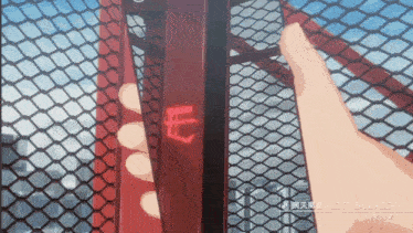 a hand is holding a red object with the word lost ballade on the bottom