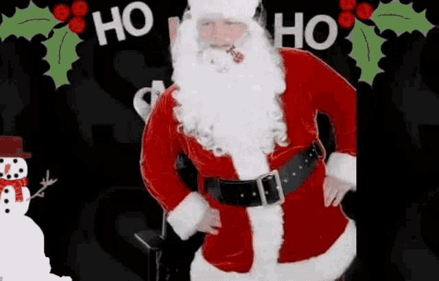 Santa All In The Hips GIF - Santa All In The Hips Christmas GIFs