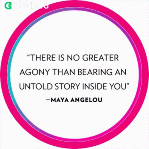 Theres No Greater Agony Than Bearing An Untold Story Inside You Gifkaro GIF - Theres No Greater Agony Than Bearing An Untold Story Inside You Gifkaro It Hurts To Bear An Untold Story GIFs